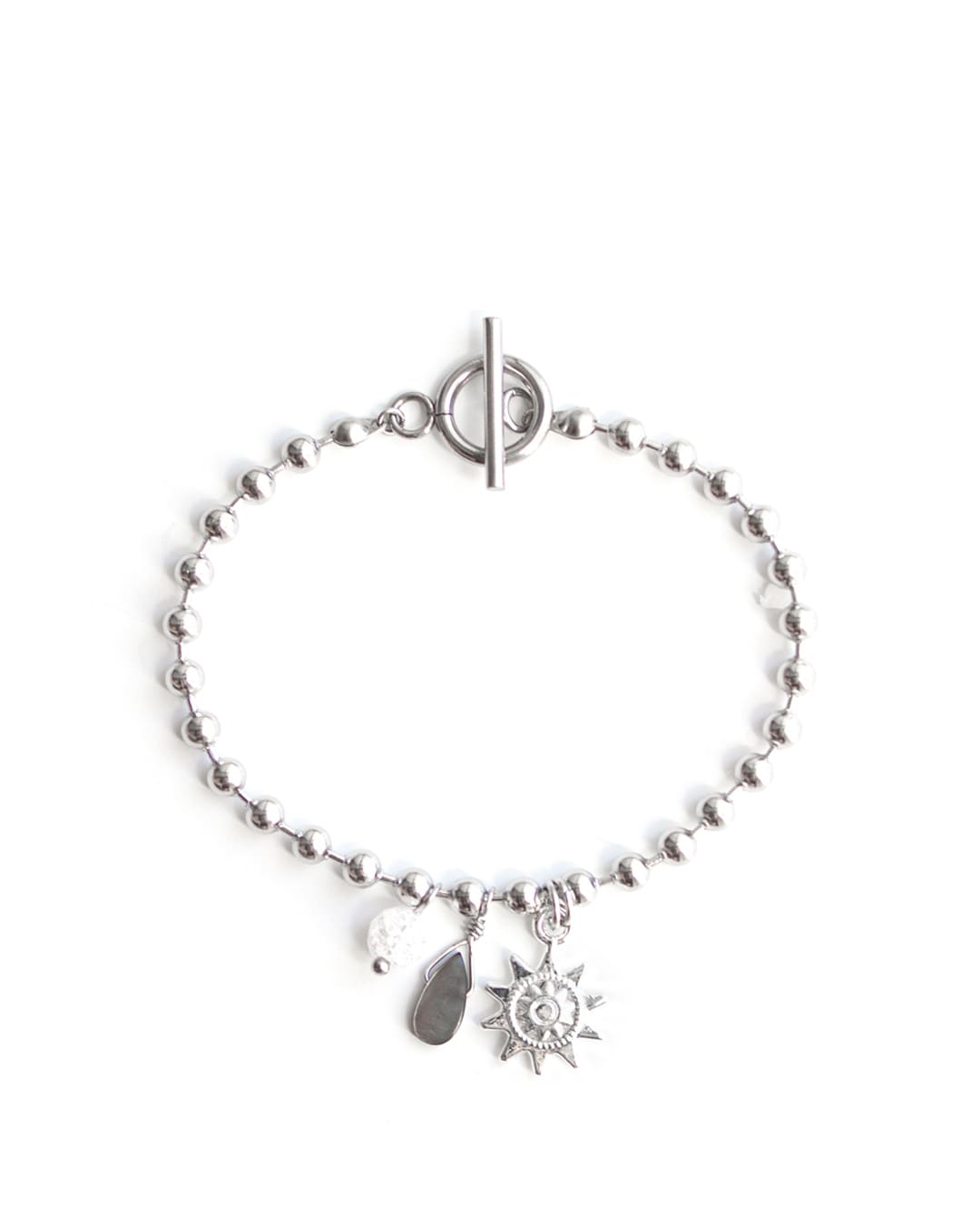 Stainless Steel Charm Bracelet